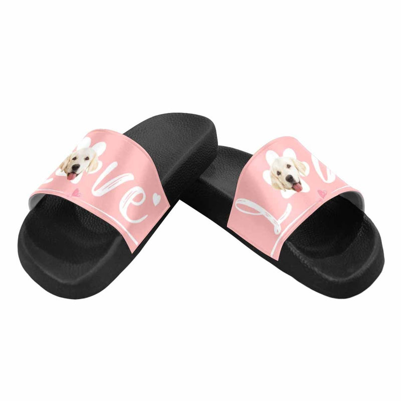 Custom Face Love Women's Slide Sandals