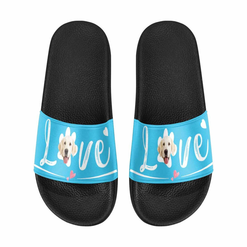 Custom Face Love Women's Slide Sandals