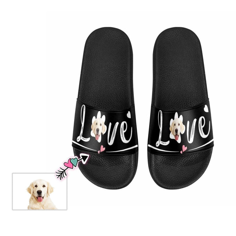 Custom Face Love Women's Slide Sandals