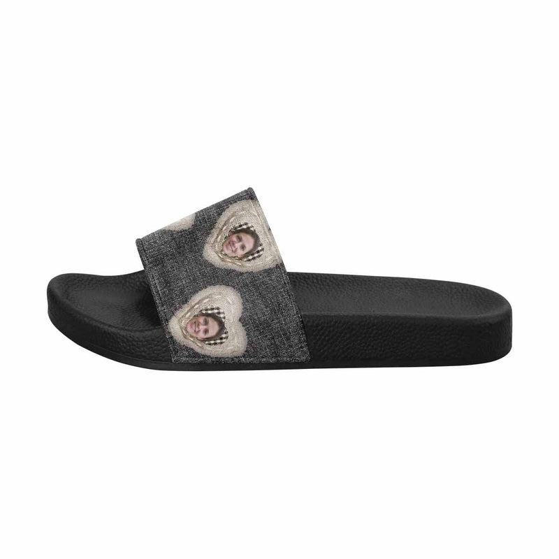 Custom Face Patch Men's Slide Sandals