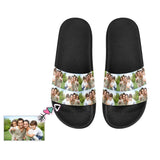 Custom Family Photo Women's Slide Sandals