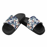 Custom Girlfriend Face Camouflage Men's Slide Sandal