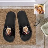 Custom Photo Bell Women's Slide Sandals