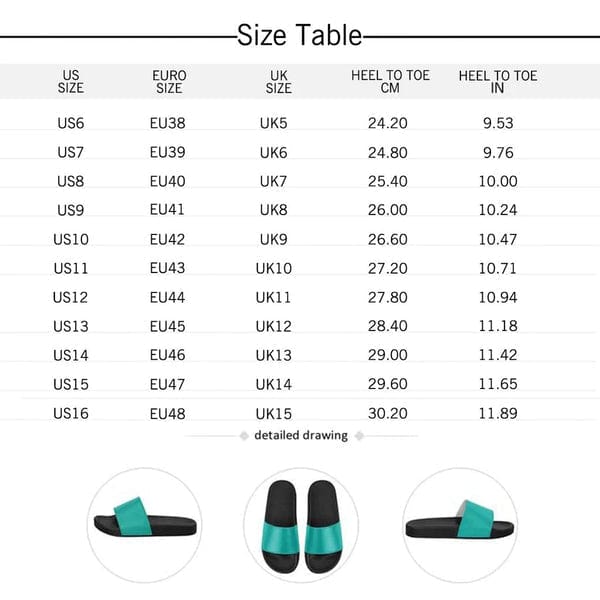 Custom Son Face Sunflower Men's Slide Sandals