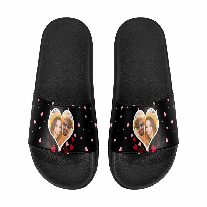 Custom Photo Bell Women's Slide Sandals