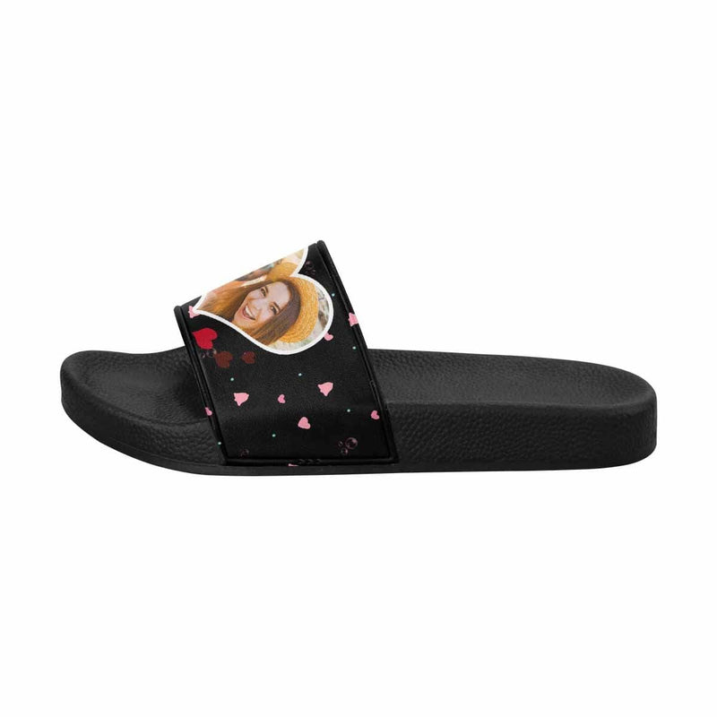 Custom Photo Bell Women's Slide Sandals