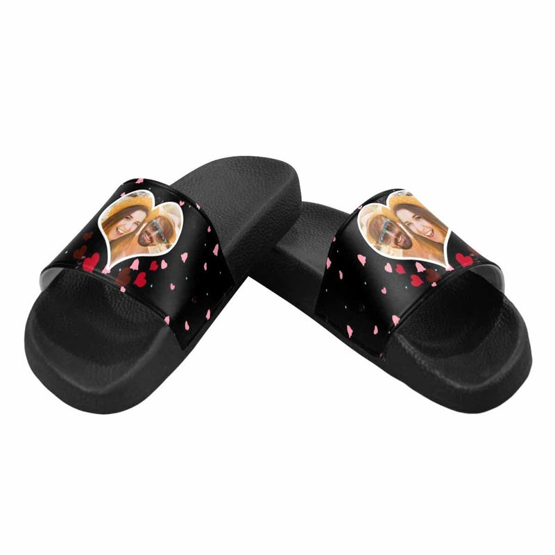 Custom Photo Bell Women's Slide Sandals