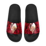 Custom Photo Roses Women's Slide Sandals