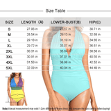 Custom Face Bird Lemon Women's Halter Neck Tie One Piece Swimsuit Sexy Backless Wide Straps V Neck