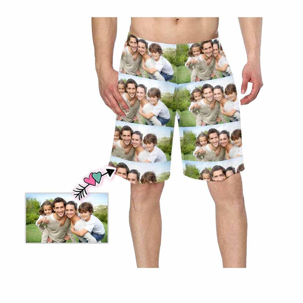 Custom Photo Men's Beach Shorts