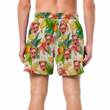 DstoryGifts Swimwear WH Men&#039;s Mid-Length Swim Shorts(Model L39)(YC Custom)